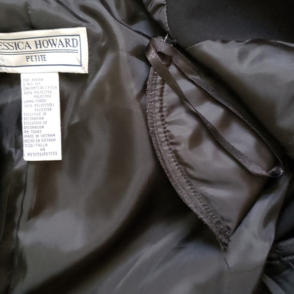 Jessica Howard black blazer size 14P - Picture 7 of 7